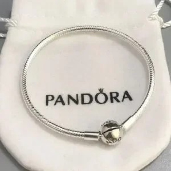 Pandora Classic Silver Bracelet 7.5in - Picture 2 of 3